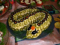 новогодний салат