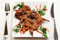 Вкусный обед из ресторана